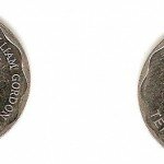 Ямайка 2008 год монета 10 долларов